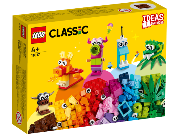 LEGO® 11017 Classic Kreative Monster Kreativ-Set mit LEGO Steinen - Image 5
