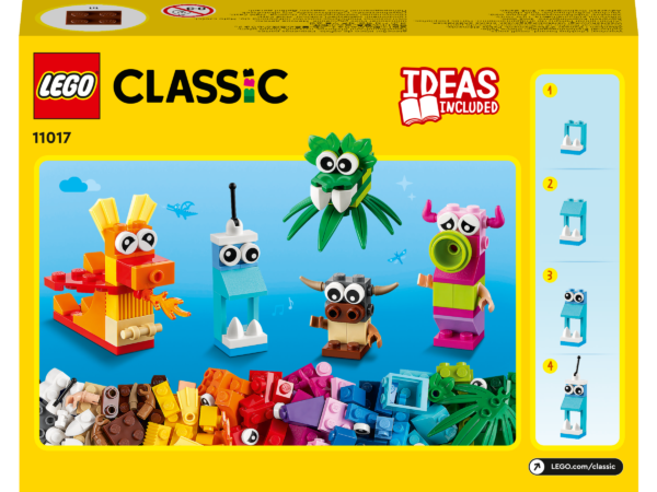 LEGO® 11017 Classic Kreative Monster Kreativ-Set mit LEGO Steinen - Image 6