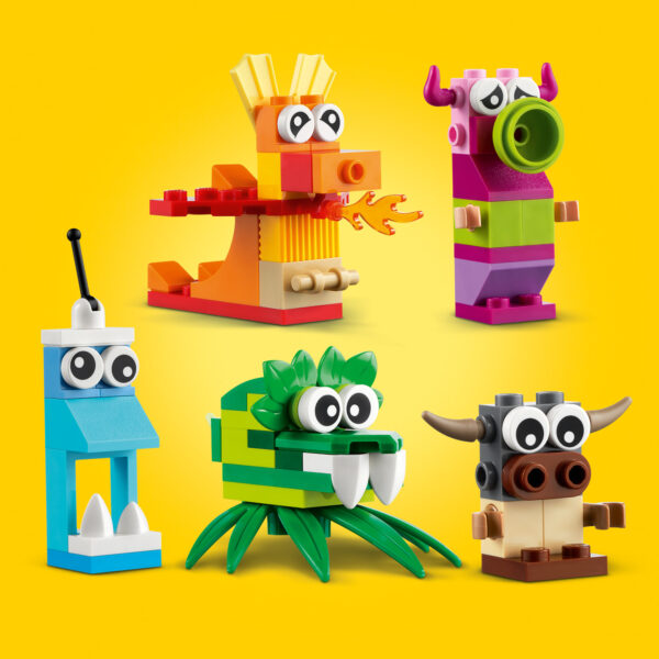 LEGO® 11017 Classic Kreative Monster Kreativ-Set mit LEGO Steinen - Image 3