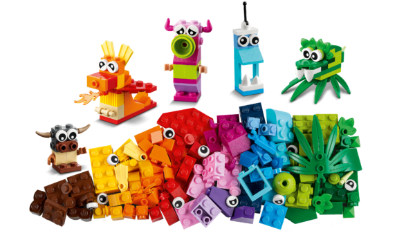 LEGO® 11017 Classic Kreative Monster Kreativ-Set mit LEGO Steinen - Image 2