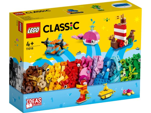 LEGO® 11018 Classic Kreativer Meeresspaß, Kreativ-Set mit bunten Bausteinen - Image 2