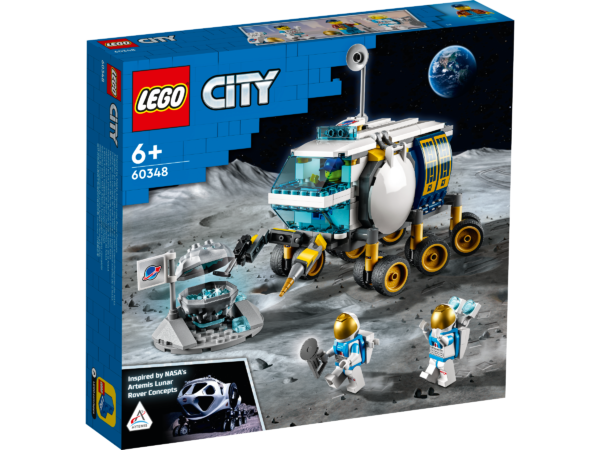 LEGO® 60348 City Mond-Rover Weltraum Spielset mit Astronauten Minifiguren – Bild 7