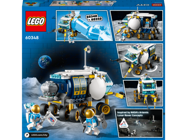 LEGO® 60348 City Mond-Rover Weltraum Spielset mit Astronauten Minifiguren – Bild 8