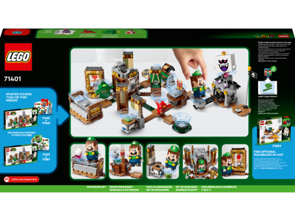 LEGO® 71401 Super Mario Luigi´s Mansion: Gruseliges Versteckspiel - Erweiterungsset – Bild 5