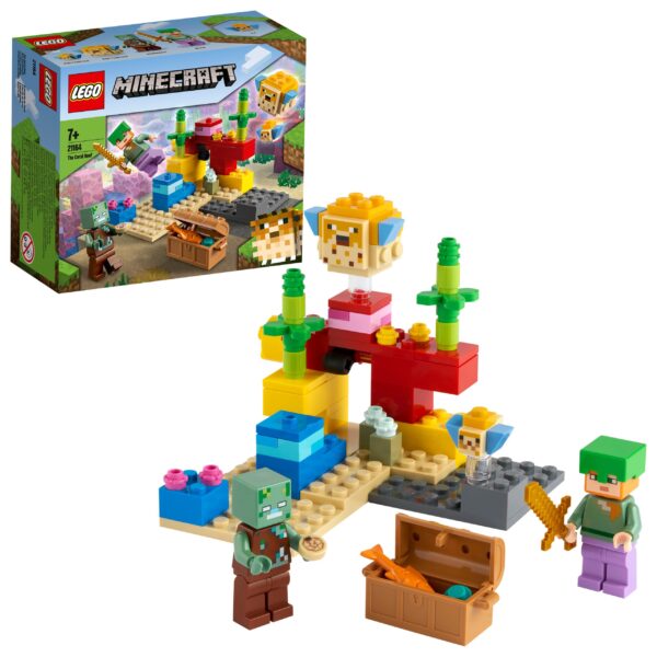 LEGO® 21164 Minecraft™ Das Korallenriff