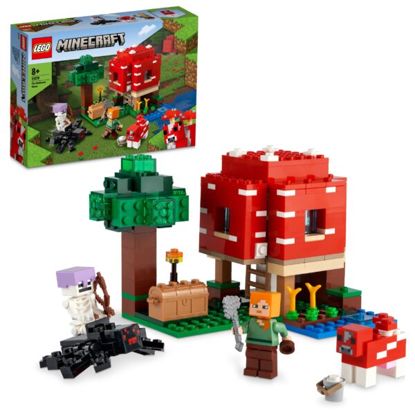 LEGO® 21779 Minecraft Das Pilzhaus
