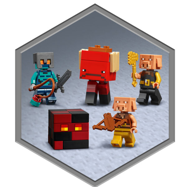 LEGO® 21185 Minecraft™ Die Netherbastion - Image 4