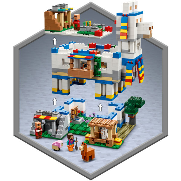 LEGO® 21188 Minecraft™ Das Lamadorf – Bild 3