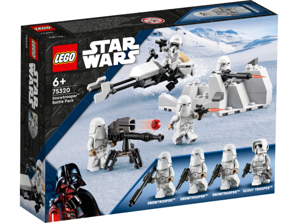LEGO® 75320 Star Wars Snowtrooper™ Battle Pack mit 4 Figuren, Deckung und Düsenschlitten – Bild 7