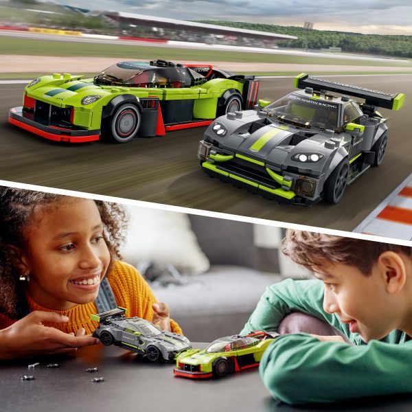 LEGO® 76910 Aston Martin Valkyrie AMR Pro & Aston Martin Vantage GT3 - Image 3